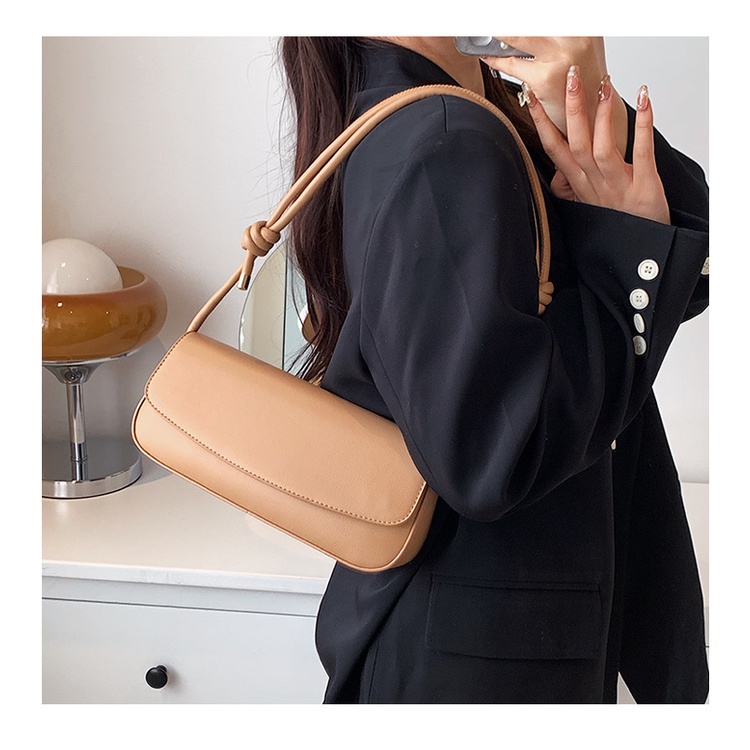 Túi Đeo Vai / Kẹp Nách Màu Sắc Đơn Giản Phong Cách Hàn Quốc Thời Trang Cho Nữ 2023