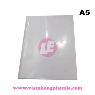 Bìa lá A5 nhựa để hồ sơ giấy