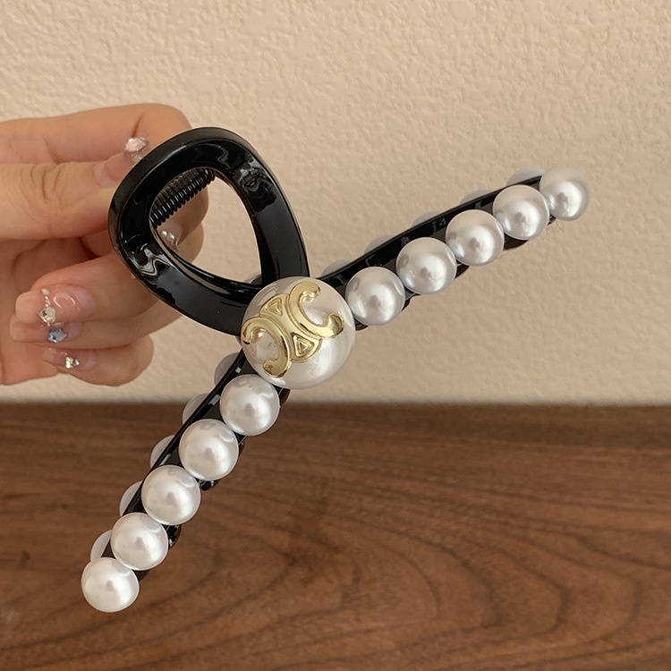 Kẹp Tóc Sau Lưng Đính Ngọc Trai Thời Trang Xuân Hè Cao Cấp Dành Cho Nữ 2023