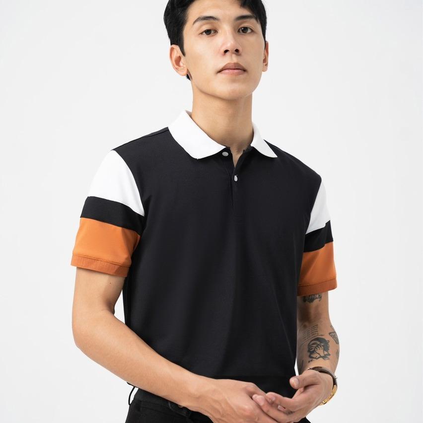 Áo polo nam sọc tay mới  4 màu và 4 size M L XL 2XL