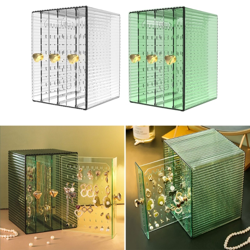 Giá Đỡ Trưng Bày Trang Sức Dạng Ngăn Kéo Trong Suốt