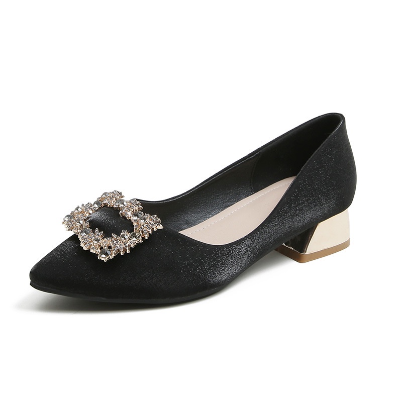 Giày Cao Gót Mũi Nhọn Màu Sắc Thời Trang Cho Nữ