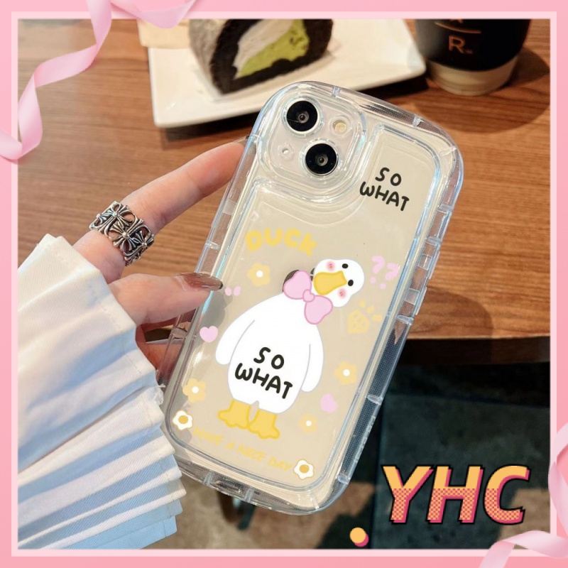 ốp lưng iphone xà phòng vịt nghiêng, vỏ mềm trong suốt, giảm chấn, chống rơi Cho Iphone 6 / 6S / 6splus / se / 7 / 7plus / 8 / 8plus / X / xs / xsmax / 11 / 12 / 13 / 14 / Plus / pro / pro max-409