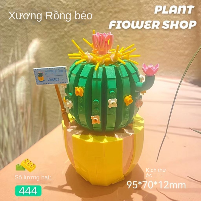 Đồ Chơi Lắp Ráp  Cây Cối Bất Tử Phong Cách Ins Thích Hợp Làm Quà Tặng Sinh Nhật Cho Bé Trai Và Bé Gái