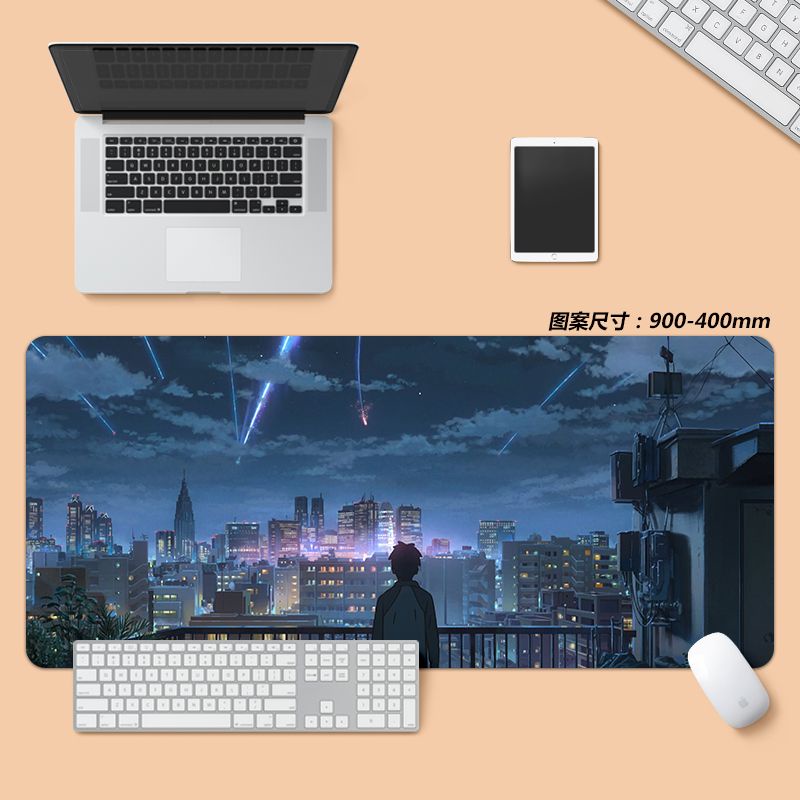 Tấm Lót Chuột Và Bàn Phím Máy Tính In Hình Anime Dành Cho Học Sinh