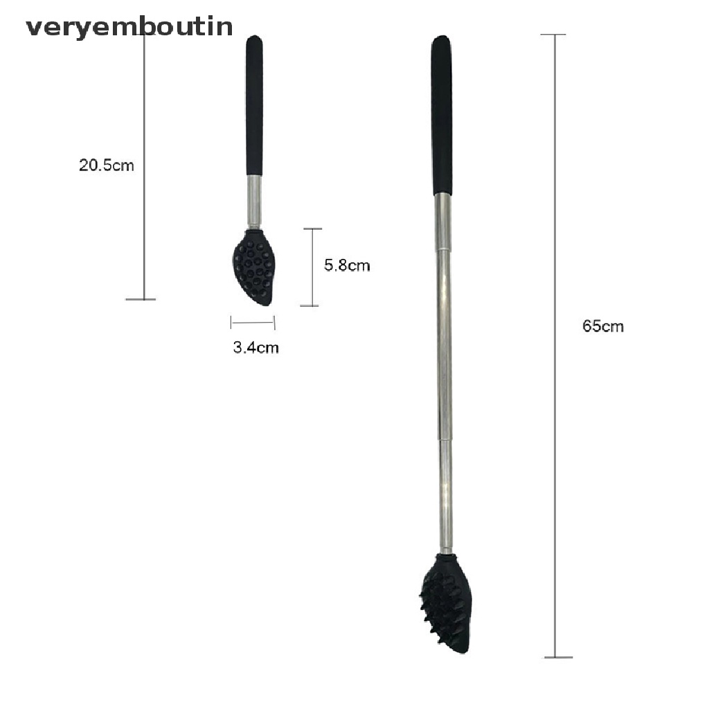 Bàn Chải Silicone Hai Mặt Có Thể Thu Gọn Kích Thước 65cm