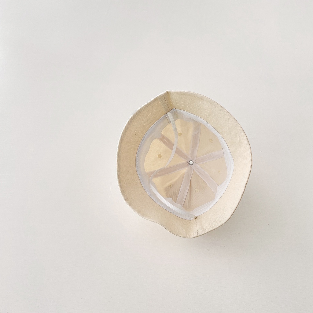 Nón Tai Bèo Thêu Chữ M Thời Trang Hàn Quốc Đáng Yêu Dành Cho Trẻ