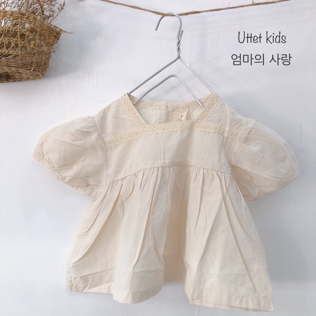 ÁO KIỂU PHONG CÁCH HÀN QUỐC CHO BÉ GÁI RẤT ĐẸP 6632