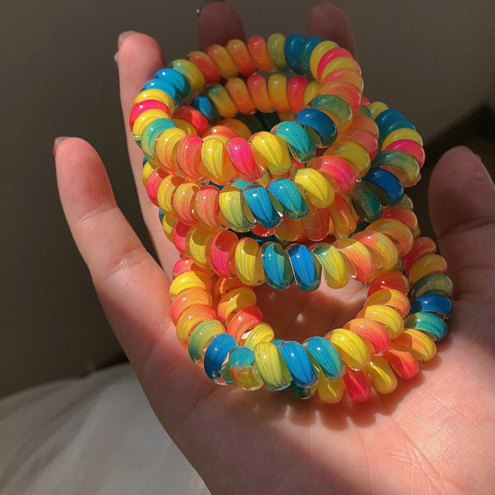 Dây Buộc Tóc Co Giãn Thời Trang Mùa Hè Ngọt Ngào Cho Nữ