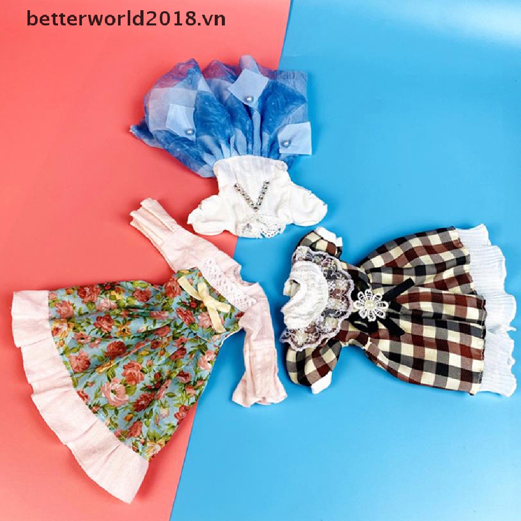 Bộ Quần Áo Công Chúa Dành Cho Búp Bê 30cm 1 / 6 12 ''