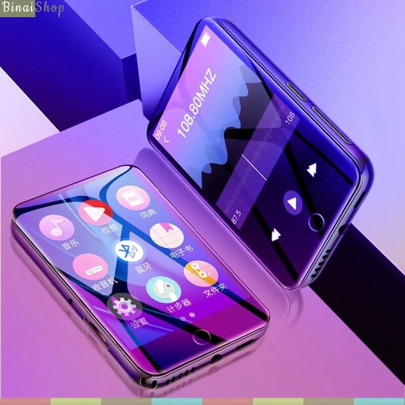 Máy Nghe Nhạc - Ruizu M7, Xem Phim MP4, Màn Hình Cảm Ứng, Bluetooth 5.0, Hỗ Trợ Loa Ngoài