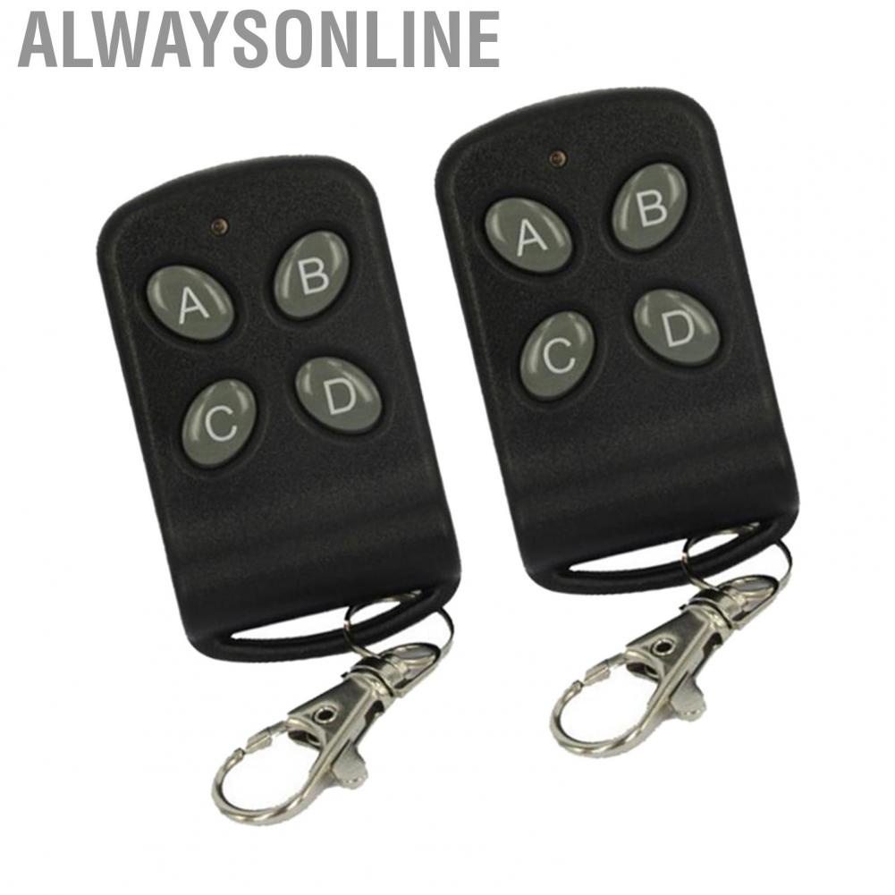 Alwaysonline 433Mhz  Control Efficient 2pcs RF Low Power for Socket Sound Garage Door