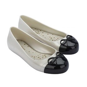 Melissa giày búp bê nhựa pvc mềm phong cách vintage cho bé gái
