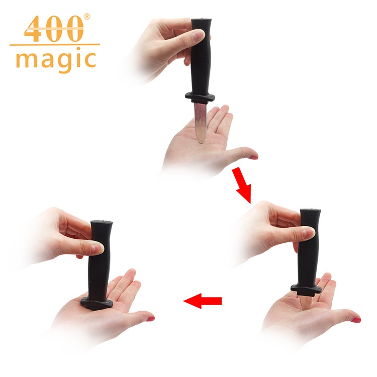 1 Dao Khăm Có Thể Thu Gọn Lưỡi Dao Đồ Chơi Vui Nhộn 12cm Cho Halloween