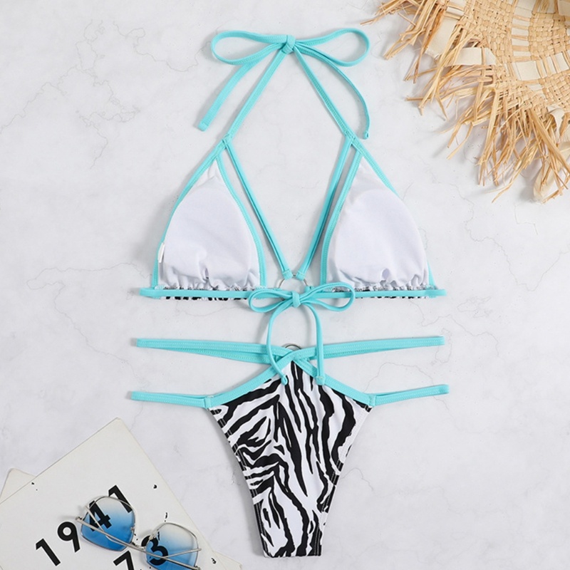 Bộ Đồ Bơi Bikini Hai Mảnh Có Đệm Nâng Ngực Quyến Rũ Cho Nữ