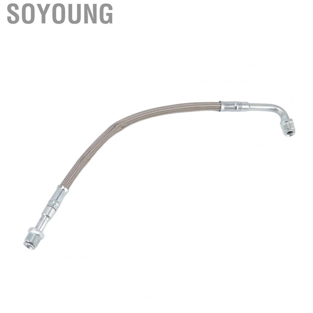 Soyoung 3913824  Turbo Oil Feed Line Easy To Install Deform Proof Long Service Life for Car