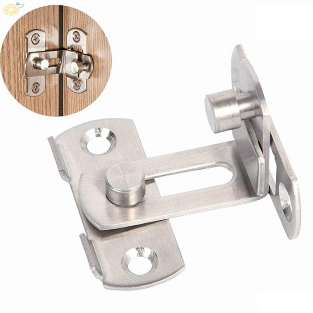 【VARSTR】Door Bolt Stainless Steel Wide Applications Easy To Assemble For On Sliding Door