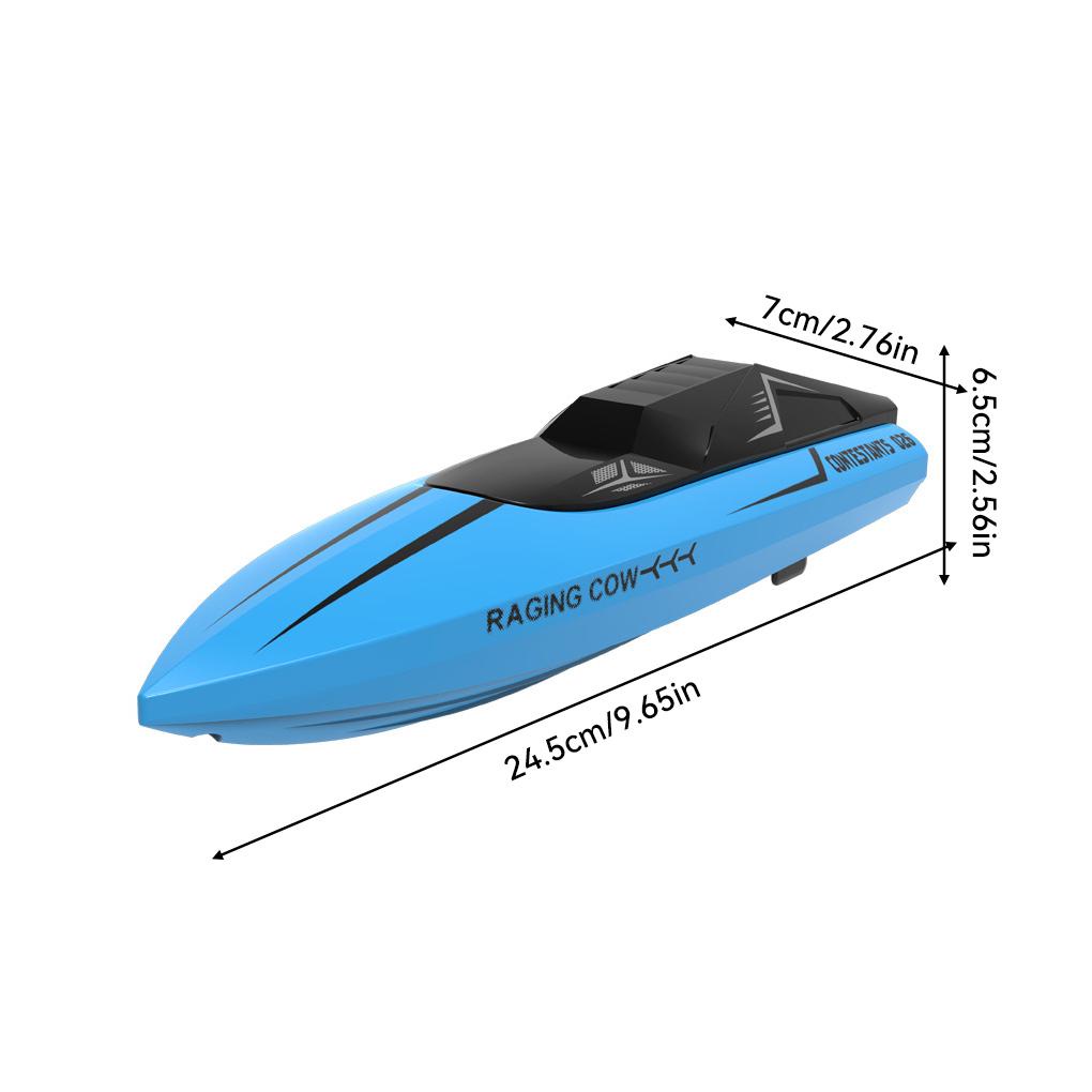 Thuyền Đồ Chơi Điều Khiển Từ Xa Tốc Độ Cao 2 4GHz RC