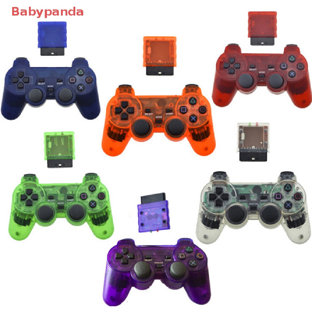 1 Bộ Điều Khiển Trò Chơi Không Dây Nhiều Màu 2.4GHz Cho PS2