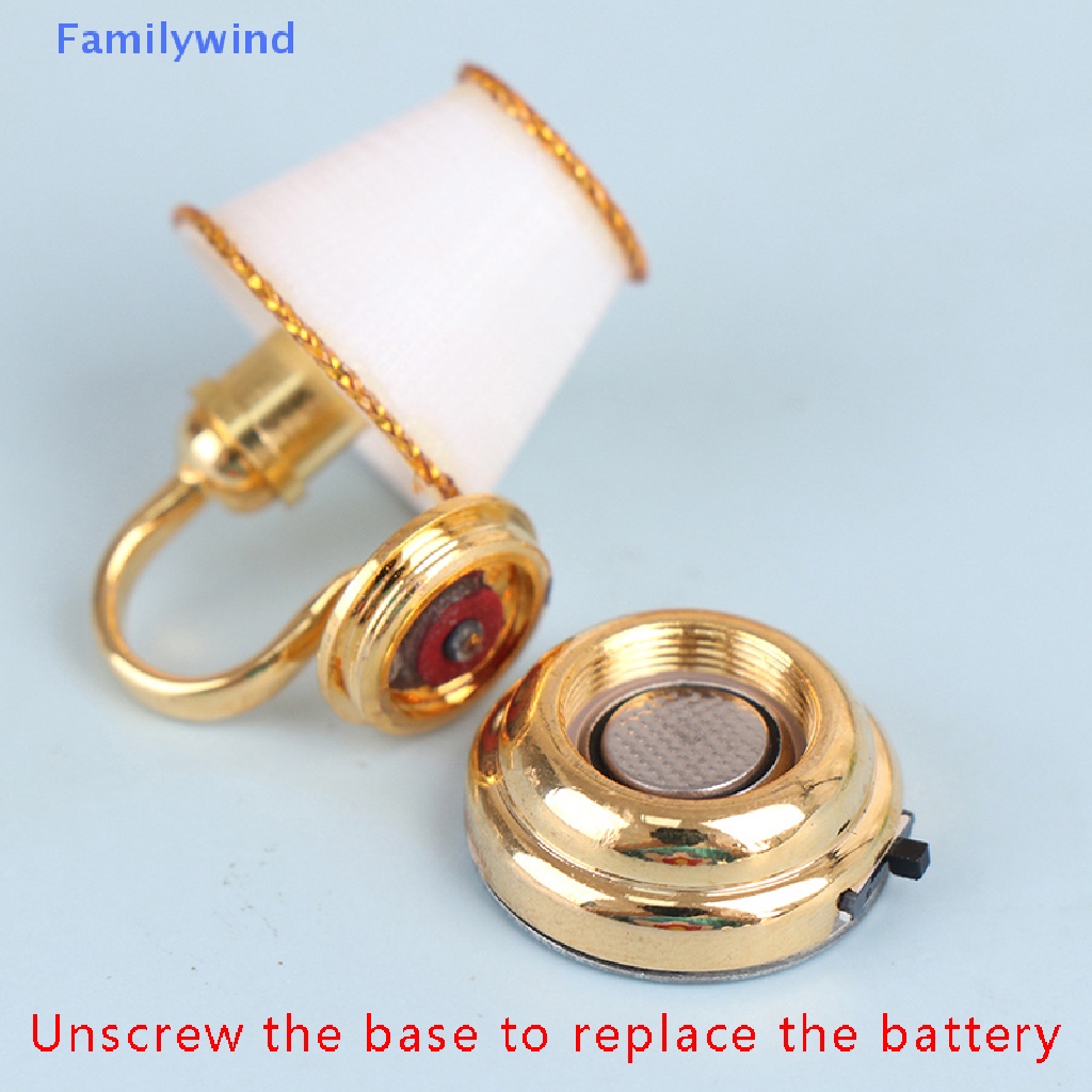 Đèn LED Gắn Tường Trang Trí Nhà Búp Bê Tỉ Lệ 1: 12