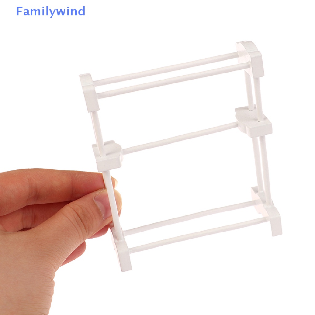 Giá Phơi Khăn Lau Tay Màu Trắng Trang Trí Nhà Búp Bê Tỉ Lệ 1: 12