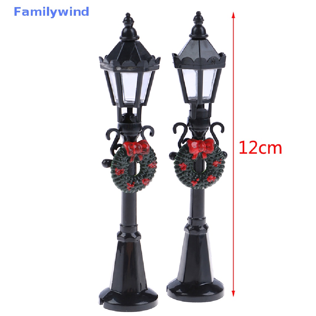 Mô Hình Đèn Đường 1 / 12 Dùng Trang Trí Nhà Búp Bê