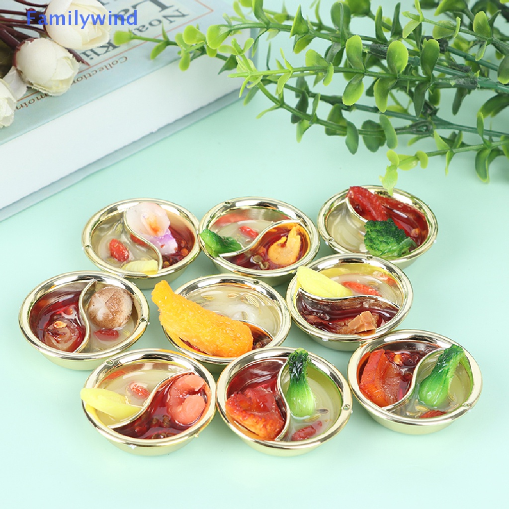 Mô Hình Nồi Lẩu Mini Tỉ Lệ 1: 12 Trang Trí Nhà Búp Bê