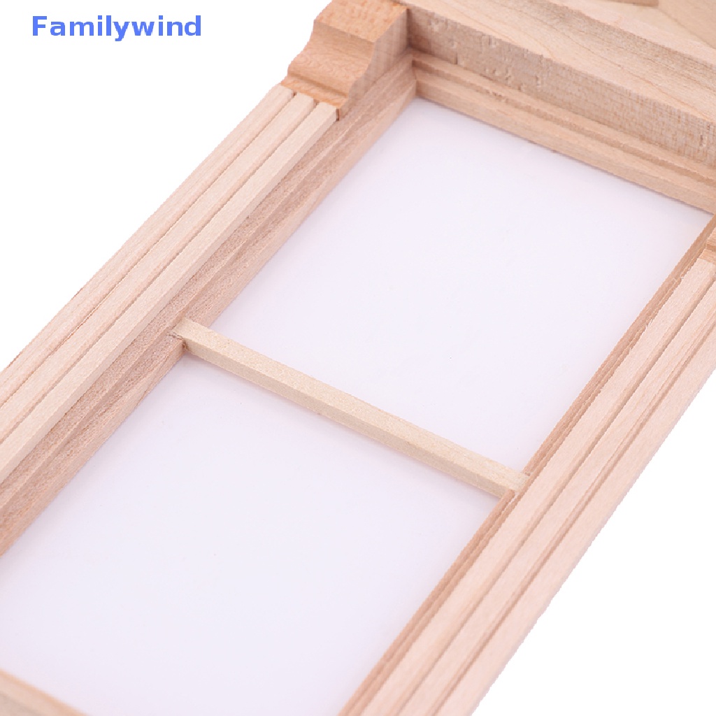 Cửa Sổ Mini Cho Nhà Búp Bê Tỉ Lệ 1 / 12