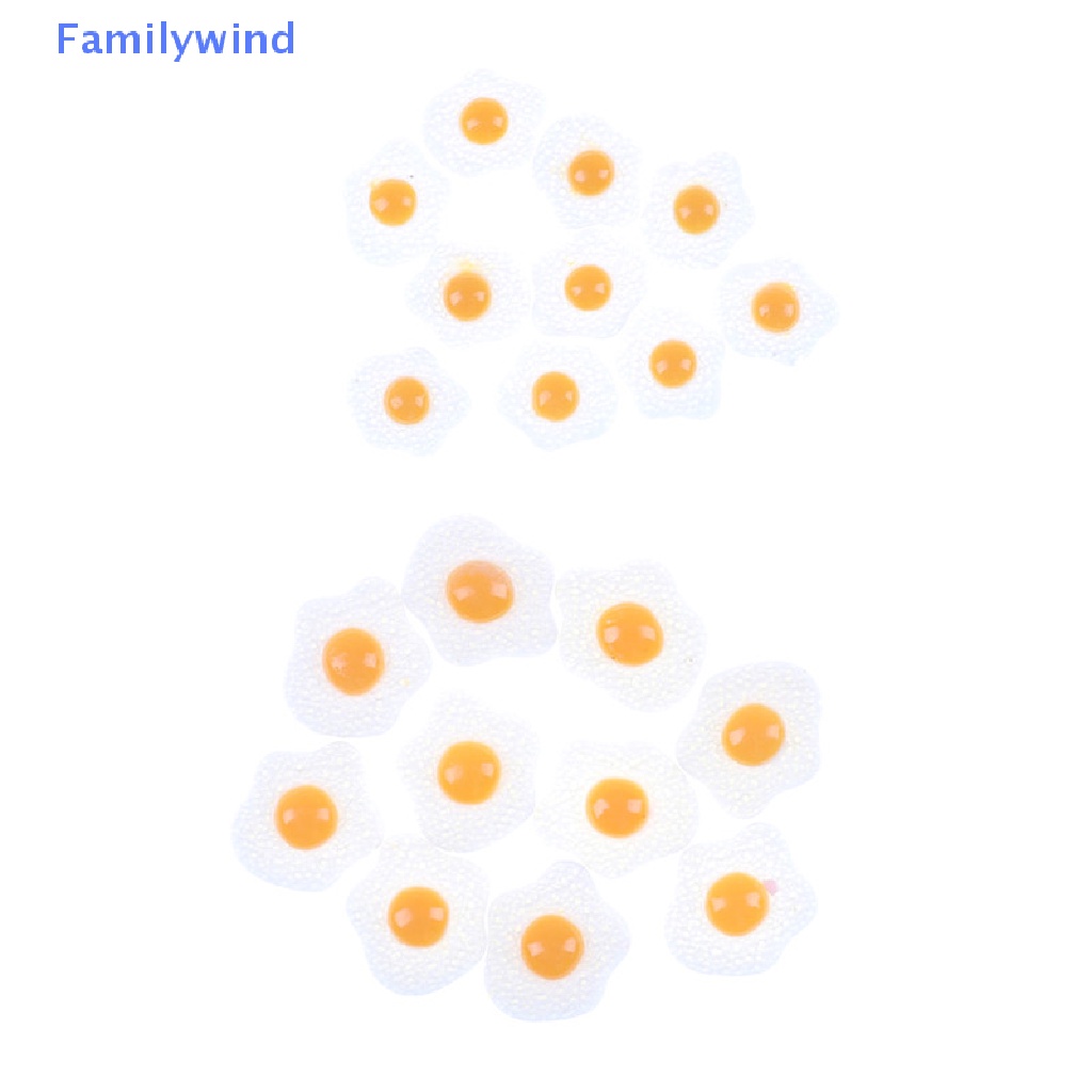 Set 10 Quả Trứng Chiên 1: 12 Trang Trí Nhà Búp Bê