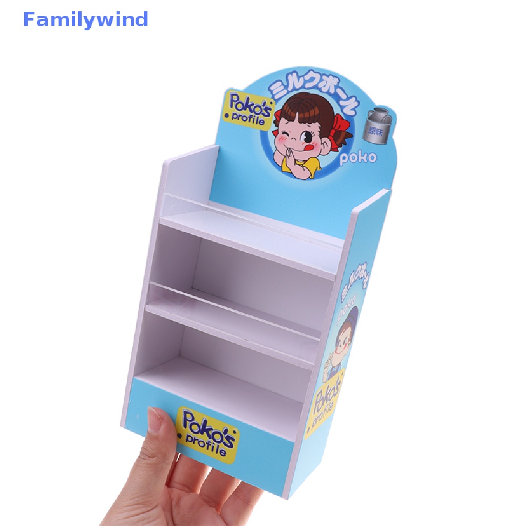 Mô Hình Tủ Trưng Bày Bánh Tỉ Lệ 1: 12 Trang Trí Nhà Búp Bê