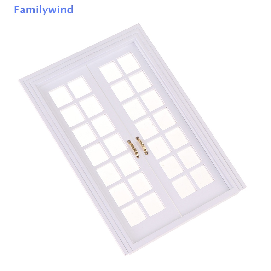 Cửa Sổ Mini Tỉ Lệ 1: 12 Dùng Để Trang Trí Nhà Búp Bê