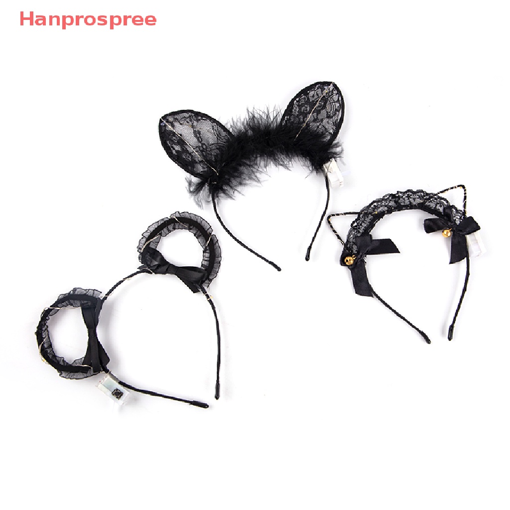 Băng Đô Tai Thỏ Có Đèn Phát Sáng Xinh Xắn