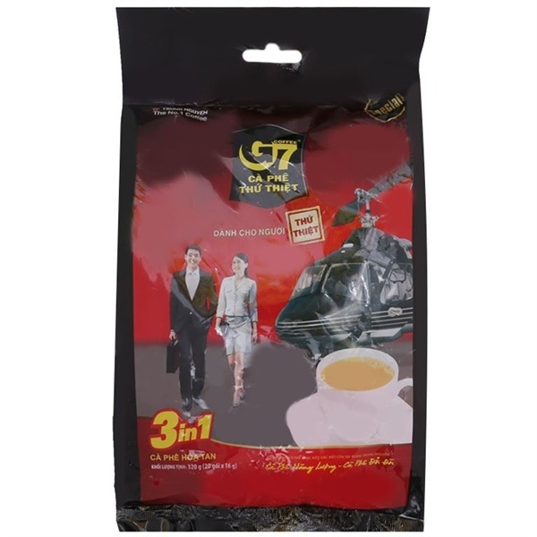Cà Phê Trung Nguyên G7 3in1 Bịch 320g (20 Gói x 16g)