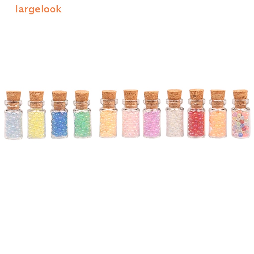 Bộ 2 Lọ Điều Ước Mini Dạ Quang Dùng Trang Trí Nhà Búp Bê DIY