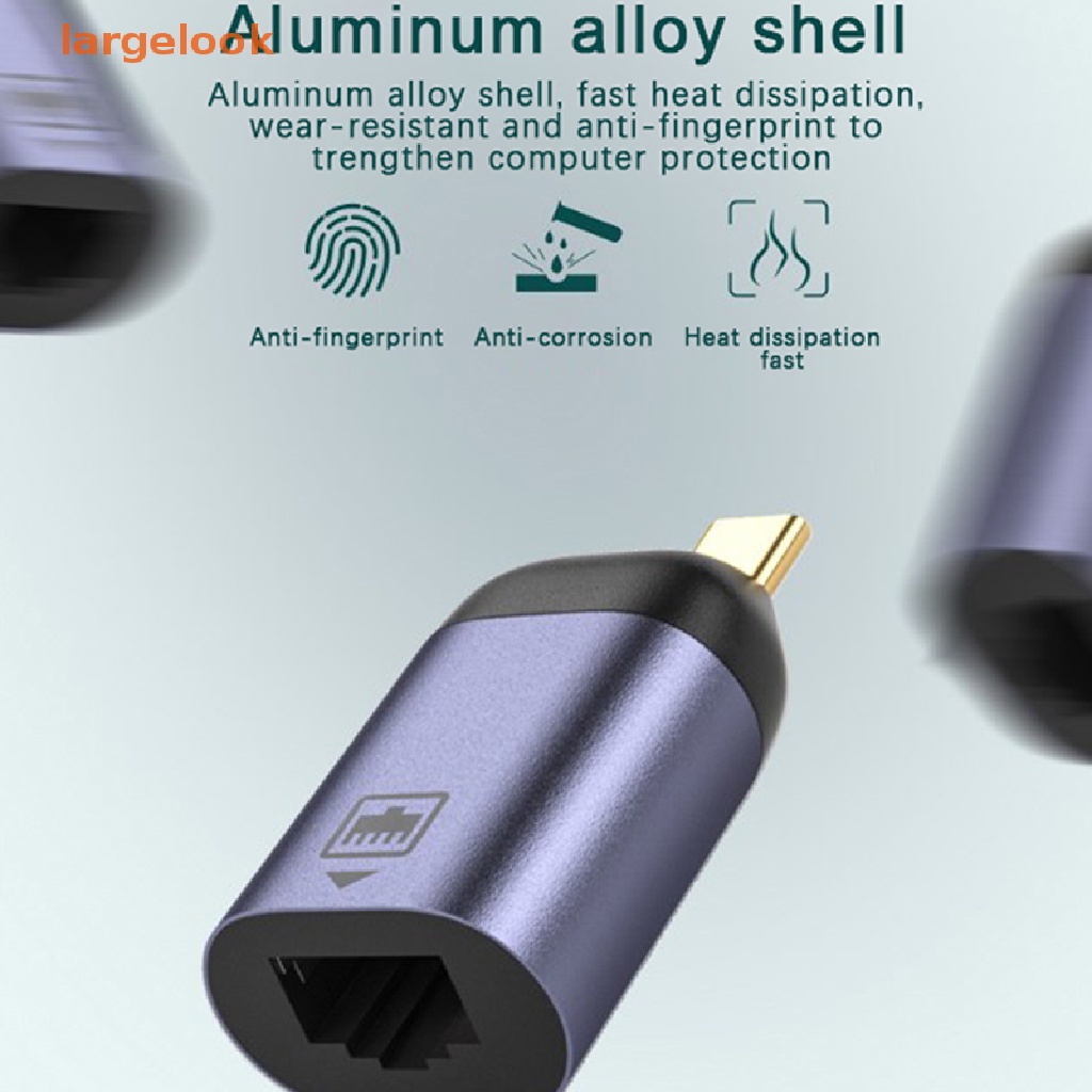 Giắc Chuyển Đổi USB Type C 3.1 RJ45 Chất Lượng Cao