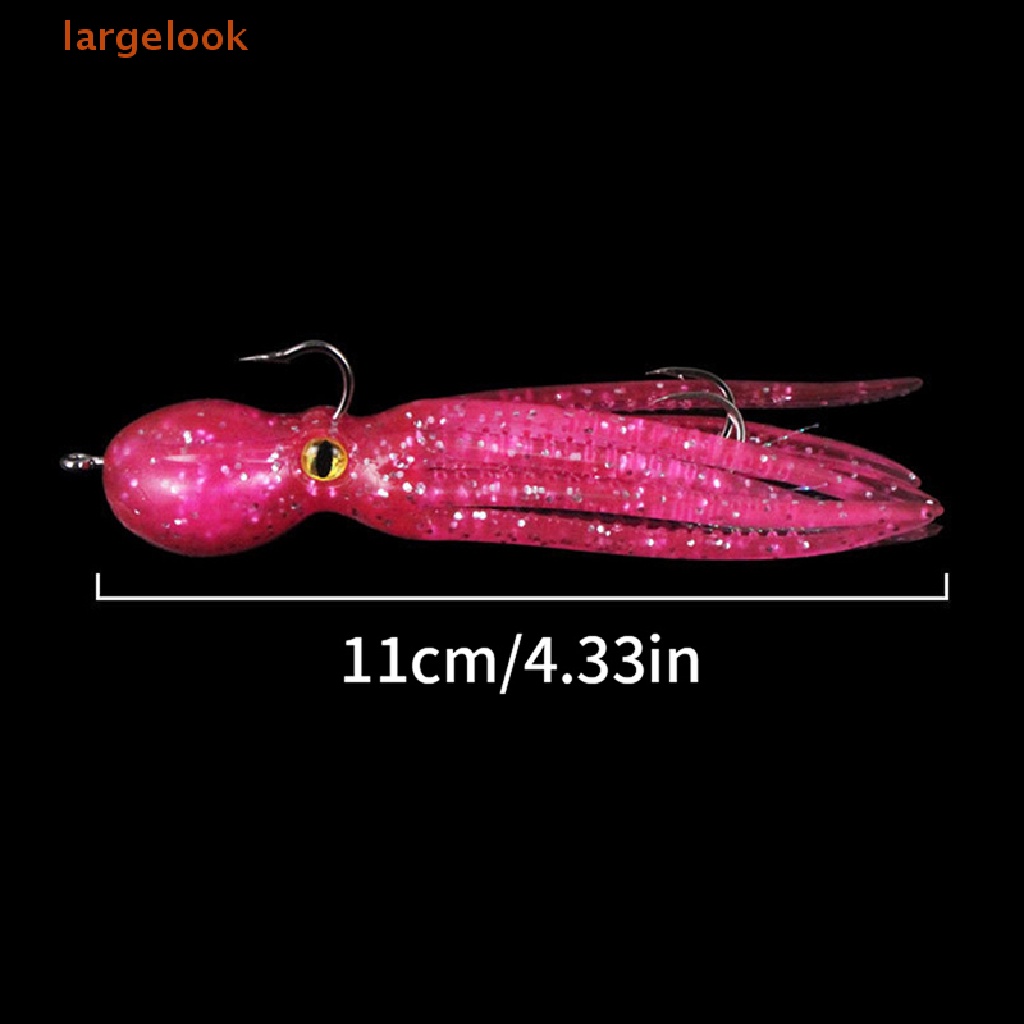 Mồi Câu Cá Giả Hình Con Mực Mềm 21g / 11cm