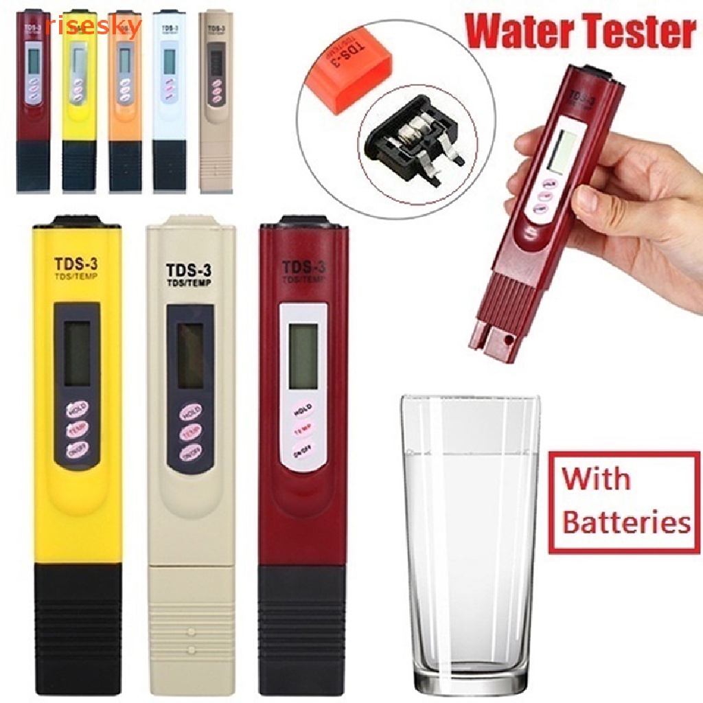 Bút Đo Độ PH Kỹ Thuật Số TDS EC Có Màn Hình LCD