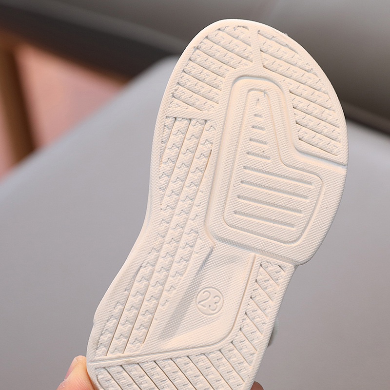 Xăng đan Đế Mềm Chống Trượt Thoáng Khí Phong Cách Hàn Quốc Cho Bé