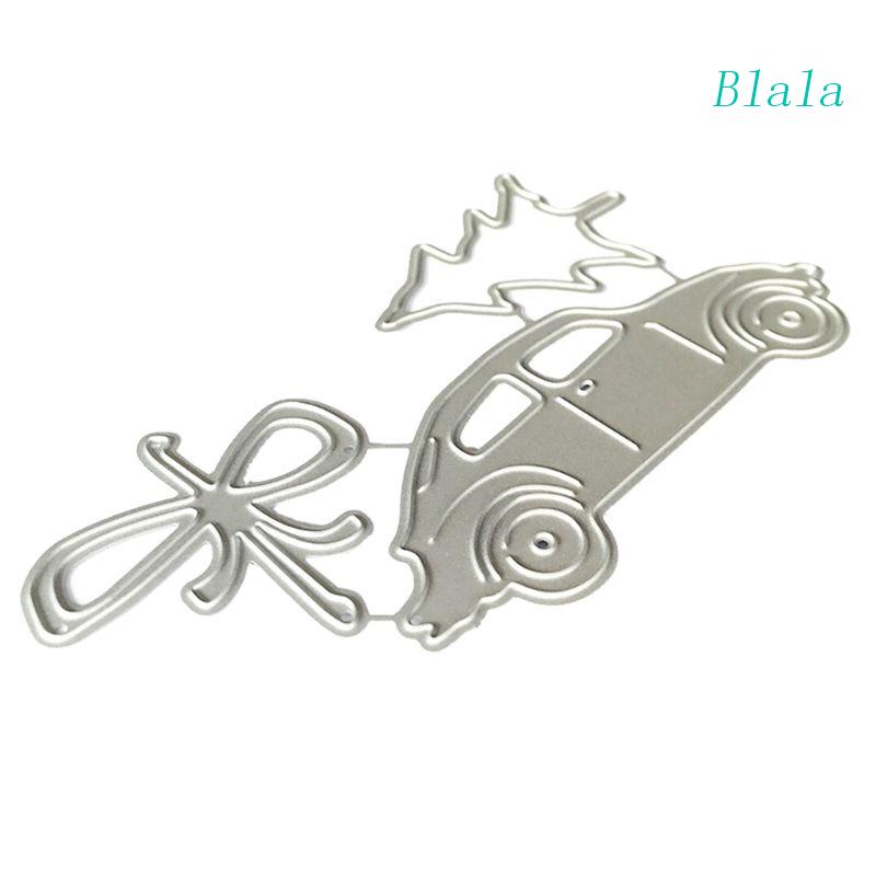 Khuôn Cắt Giấy Kim Loại Hình Xe Hơi Và Cây Xinh Xắn