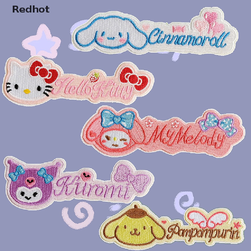 1 Miếng Vá Quần Áo Thêu Hoạt Hình My Melody Cinnamoroll