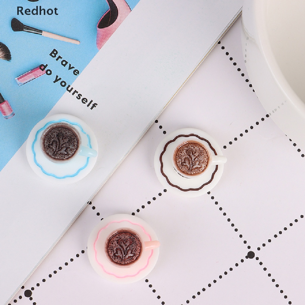 Bộ Ly Tách Uống Cà Phê Mini Tỉ Lệ 1 / 12 Trang Trí Nhà Búp Bê