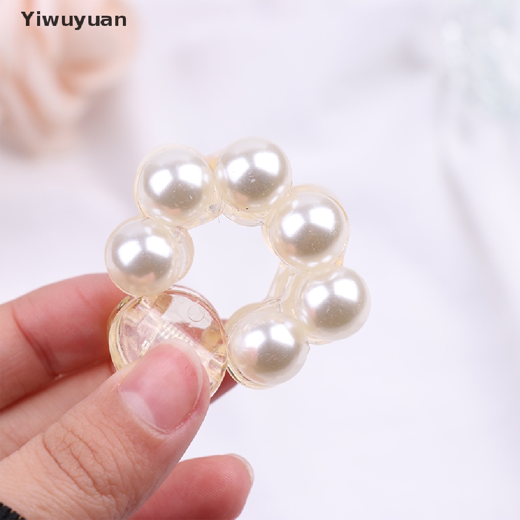 &lt; Yiwuyuan &gt; Kẹp Tóc Đính Ngọc Trai Giả Thanh Lịch Cho Nữ Đang Giảm Giá