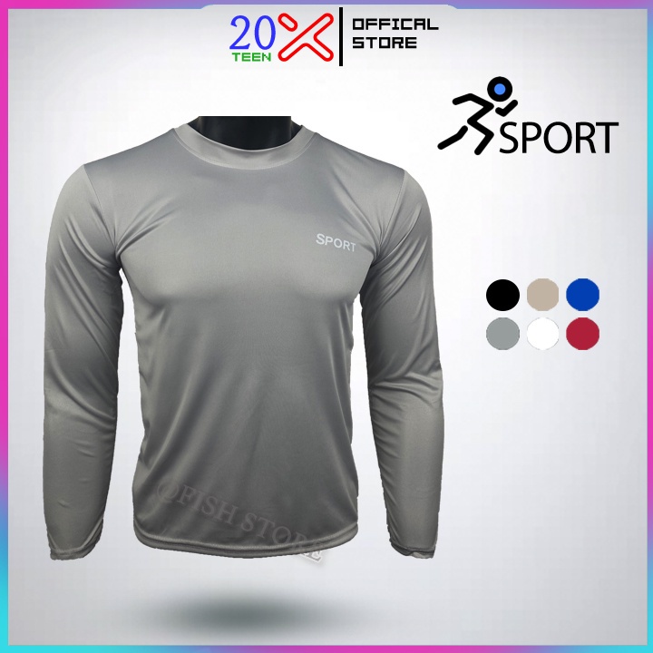 Áo thun nam tay dài giữ nhiệt co giãn 4 chiều ôm body cao cấp đẹp 20X87H