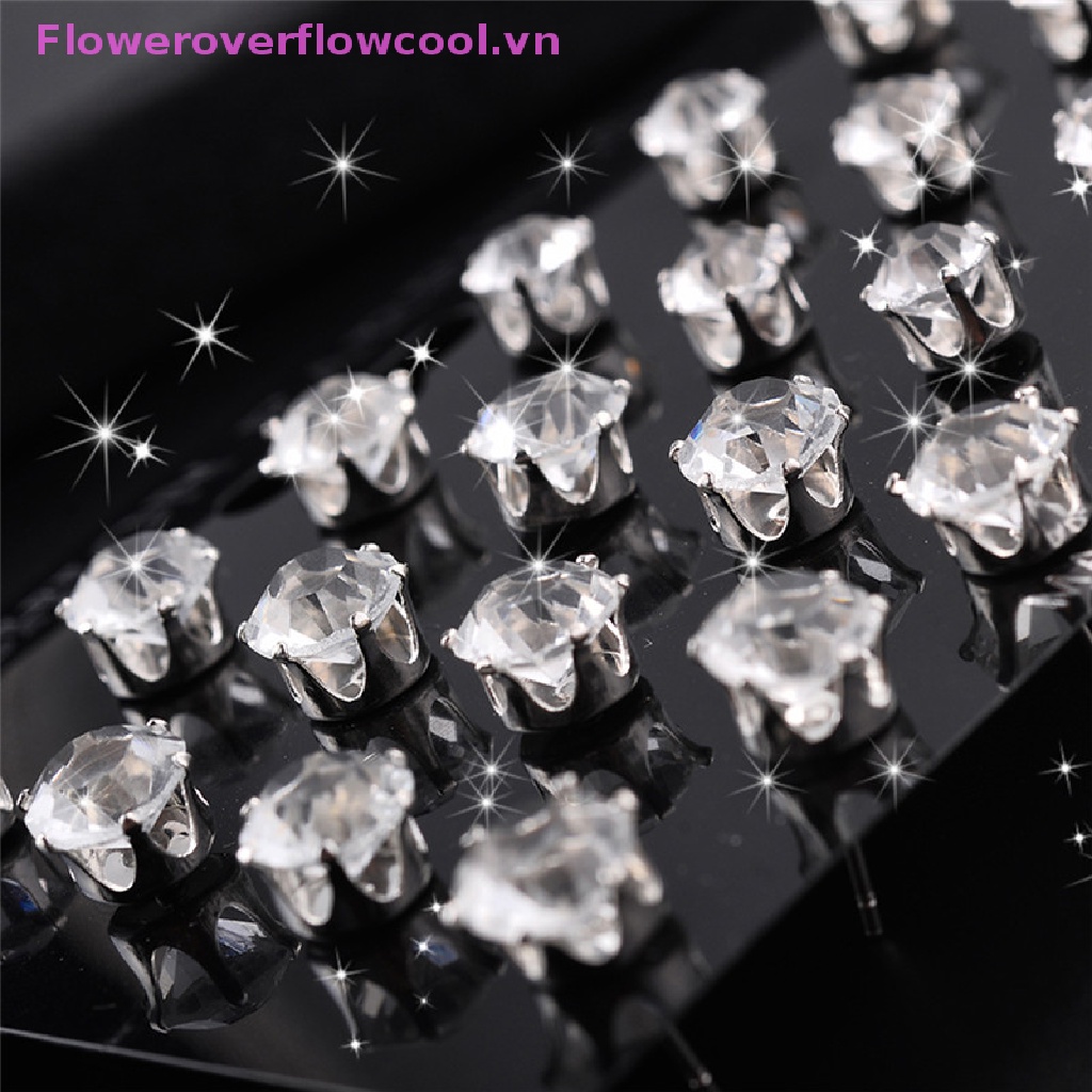 6 / 12 Đôi Bông Tai Thời Trang Nữ Tính