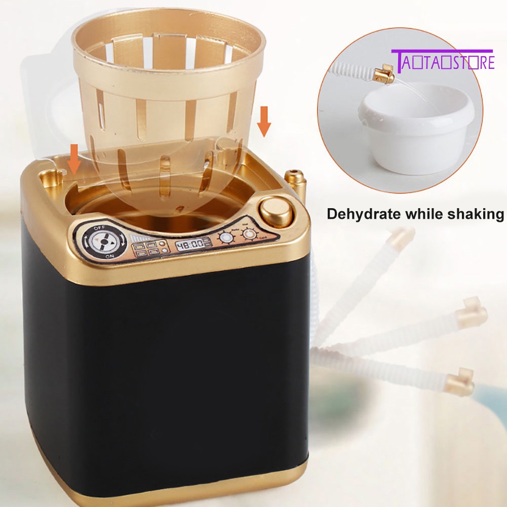 Máy Giặt Đồ Chơi / Cọ Trang Điểm Mini Làm Sạch Khử Mùi