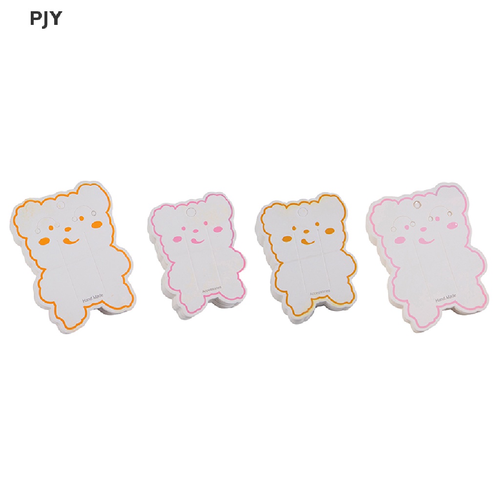 Set 50 Kẹp Tóc Hình Gấu Hoạt Hình Dễ Thương Cho Bé