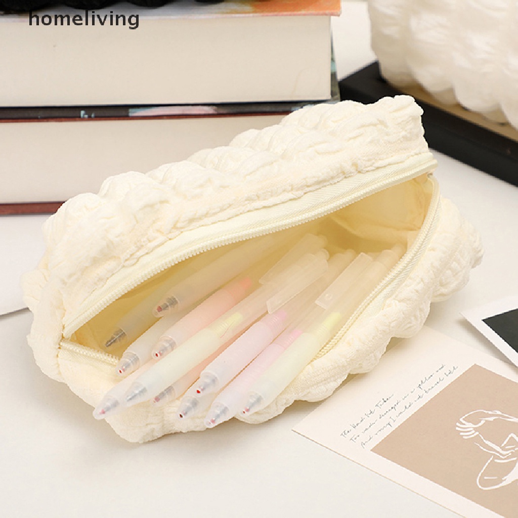 Bóp Viết Lông Nhung Có Khóa Kéo Dễ Thương Thời Trang