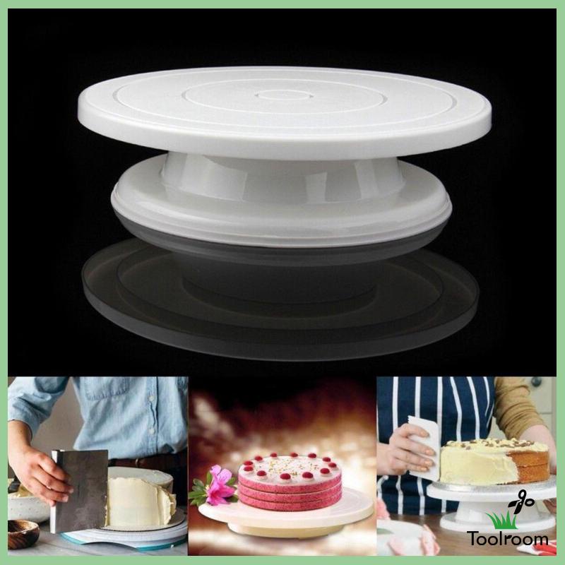 Giá Đỡ Bánh Kem Xoay 11 &quot;Trang Trí Đẹp Mắt