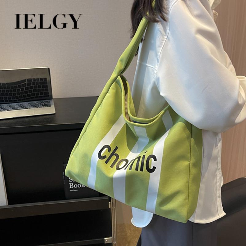 Túi tote Đeo Một Bên Vai Sức Chứa Lớn Màu Tương Phản Dễ Phối Đồ Cho Nữ