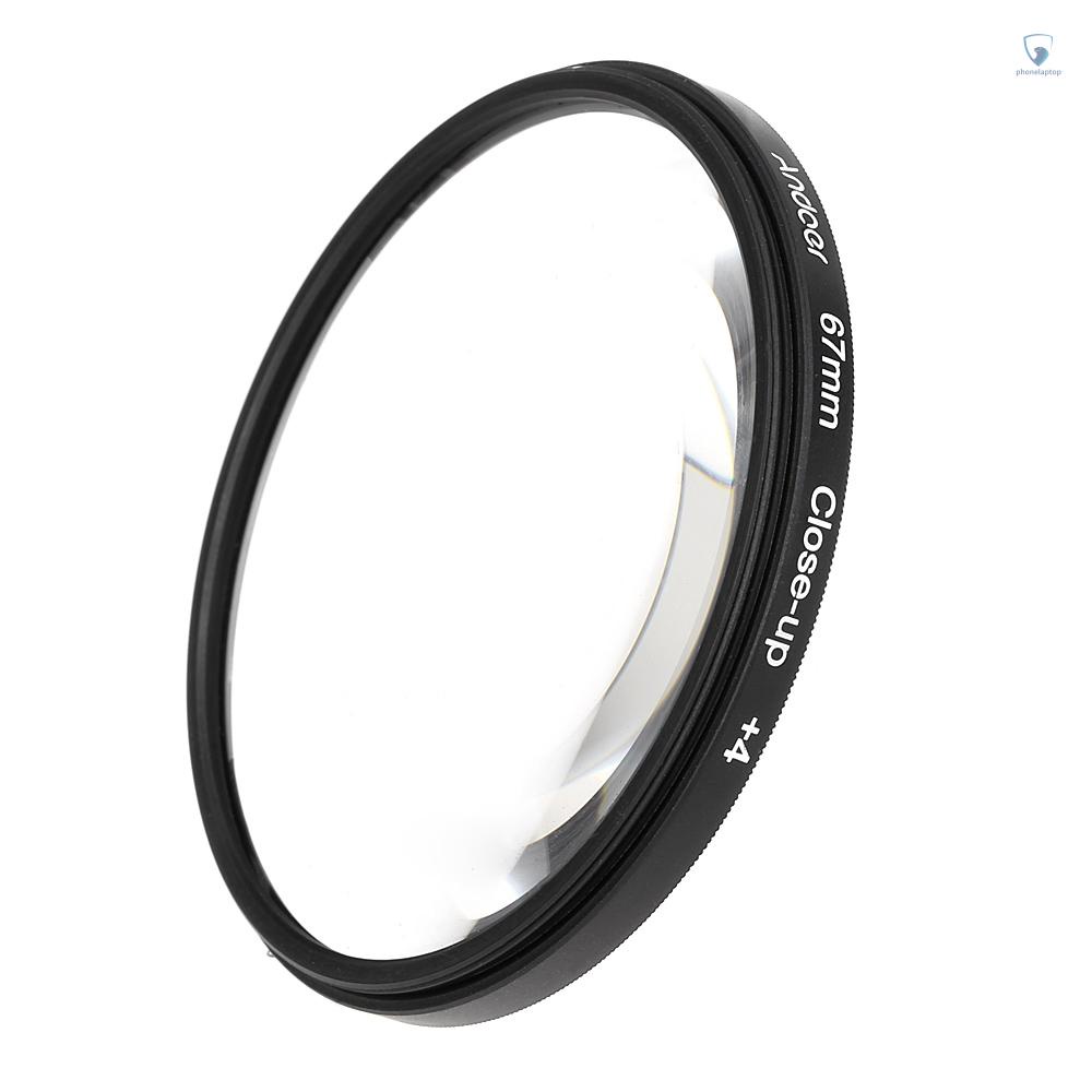 Bộ Kính Lọc Phân Cực Andoer 67mm UV + CPL + 4 + Star 8 Điểm Cho Máy Ảnh Pentax DSLR 8 Điểm